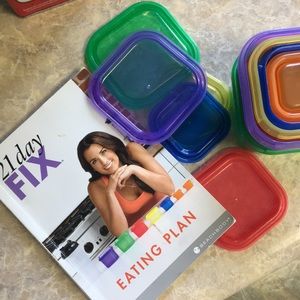 21 Day fix containers and eating plan